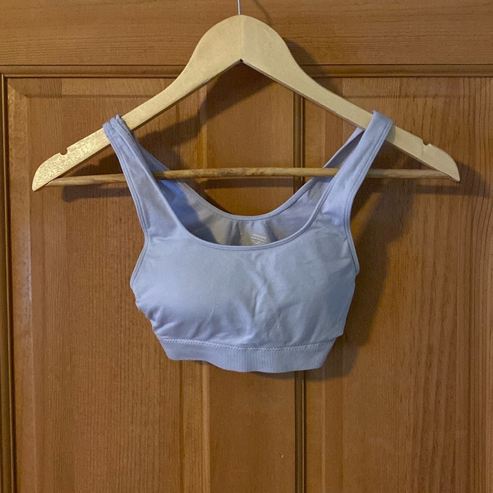 Auden Women's Seamless Bralette XS Extra Small Lavender Purple Bra New